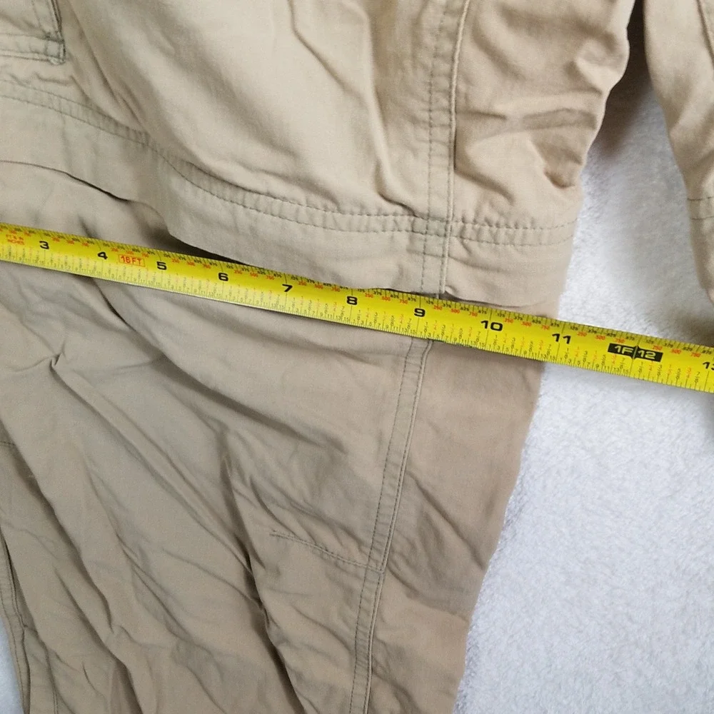 Columbia GRT‎ Omni-Dry Convertible Hiking Cargo Pants Mens Large Tan SP05 EM8166